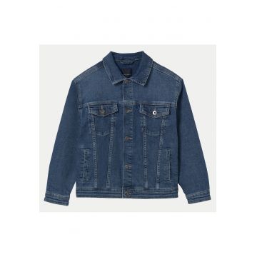 Jacheta de blugi baieti  6487 - Bumbac - Albastru