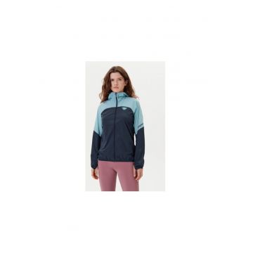 Jacheta sport dama  bleumarin - poliamida - pentru drumetie
