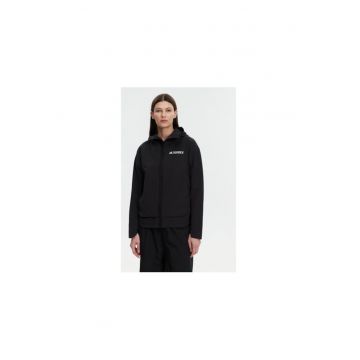 Jacheta trekking Softshell cu fermoar