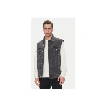 Vesta barbati  A2M14017 - Bumbac - Gri