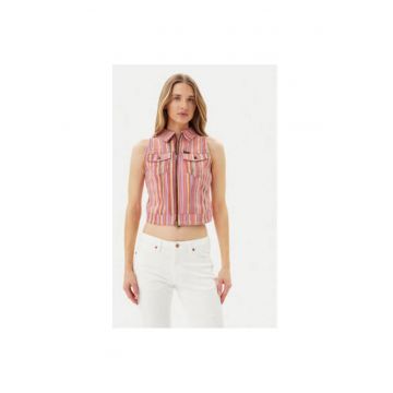 Vesta dama  112362848 - Bumbac/Elastan - Roz