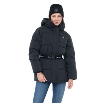 Geaca Calvin Klein BELTED MIDWEIGHT PUFFER Geaca Calvin Klein BELTED MIDWEIGHT PUFFER
