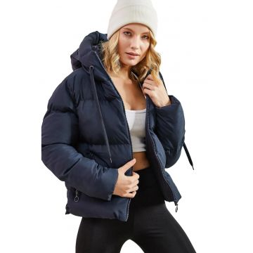 Geaca dama -  Bumbac/Lycra - Bleumarin
