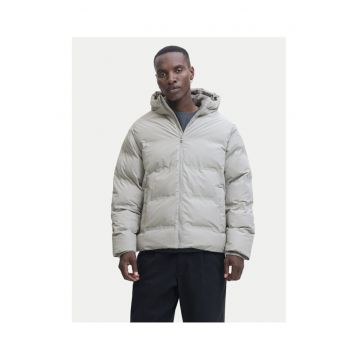 Geaca de iarna barbati - Jack Jones - gri - 100% poliester - Gri