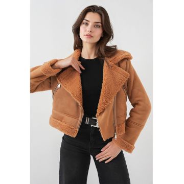 Jacheta dama  cu guler elegant