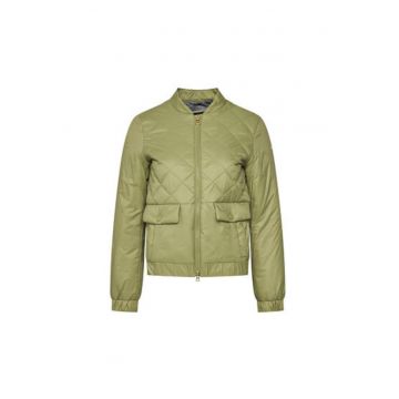 Jacheta dama  W5520F-T3132 - Poliester - Verde