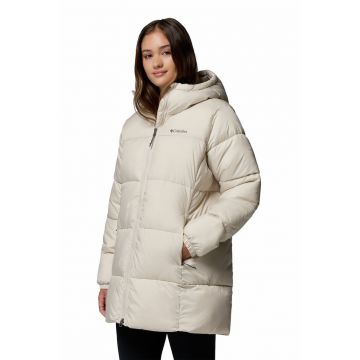 Geaca cu aspect matlasat si gluga Puffect II