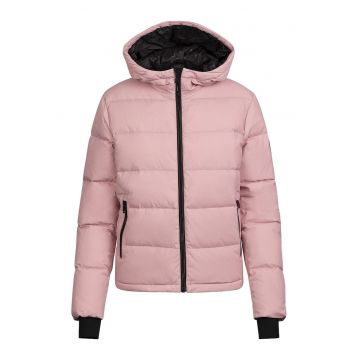 Geaca cu gluga si fermoar