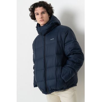 Geaca cu logo si fermoar