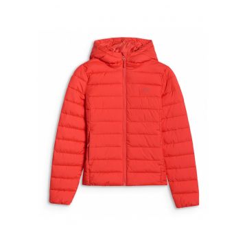 Geaca din Puf Femei Rip Stop  Matlasata Sintetic - impermeabila - Rosu - L - Outdoor AW25