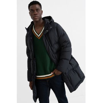 Geaca lunga cu vatelina