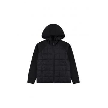 Jacheta in carouri cu anouri pentru degete