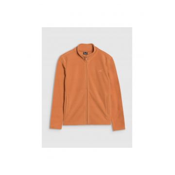 Jacheta sport baieti -  Fleece - Maro deschis
