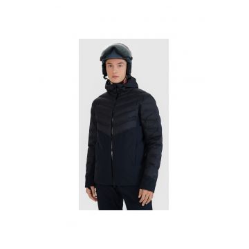 Jacheta Tehnica Schi Barbati  Pertex & NeoDry - Impermeabila - Respirabilitate Avansata - Umplutura Primaloft - Negru Intens - AW24