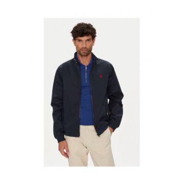 Geaca bomber barbati -  bleumarin - 100% bumbac -