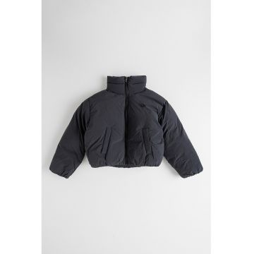 Geaca crop cu guler Ravys