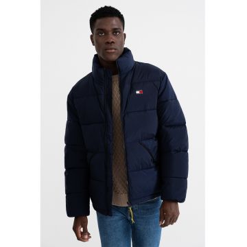 Geaca cu vatelina si aplicatie logo