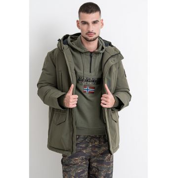 Geaca cu vatelina si gluga Cornier