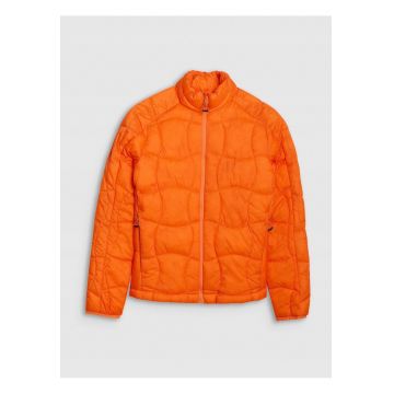 Geaca dama  umplutura Primaloft Silver - portocalie - impermeabila - ultrausoara