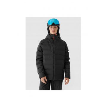 Geaca de iarna PRO - puf natural - impermeabila - neagra - material Pertex 20000/20000 - pentru barbati -