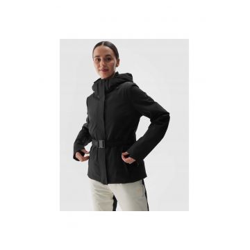 Geaca de schi femei  Dermizax 20000 - izolatie PrimaLoft - neagra - marimi XS-XXL - gluga si aparatoare detasabile - impermeabila si respirabila - sezon AW24 - elasticitate 4Way Stretch