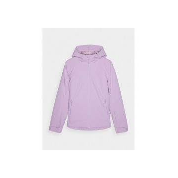 Geaca de schi pentru femei  NeoDry 5000 - violet - impermeabila - umplutura sintetica - gluga integrata - buzunare functionale - sezon toamna-iarna 2024 -