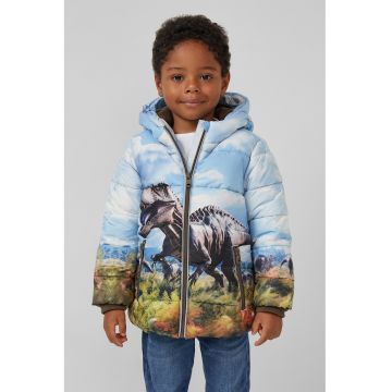 Geaca matlasata cu gluga si model