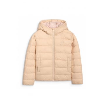 Geaca Puf Fete Regular  Junmade - Bej - SportStyle - Marime 152 - Impermeabila - Confort Termic 4FWarm - Utilizare Primavara/Toamna