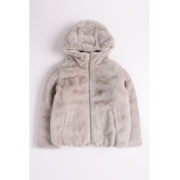 Geaca reversibila cu gluga