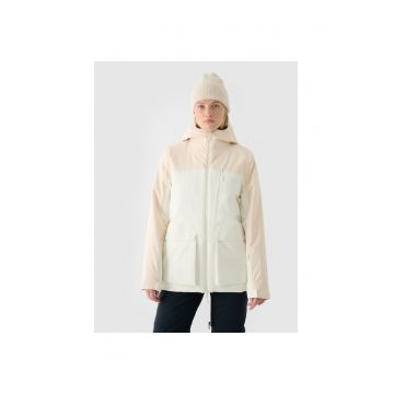 Geaca Tehnica Femei Ski  Neodry 8000 - Impermeabila - Confort Termic - Crem - AW24