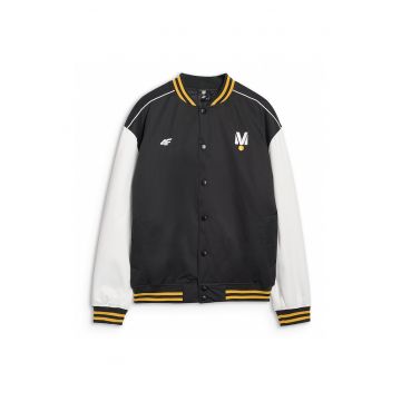 Geaca unisex  x Drift Masters - negru - 3XL INTL - croiala regular - detalii motorsport