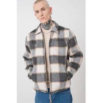 Jacheta-camasa cu model in carouri