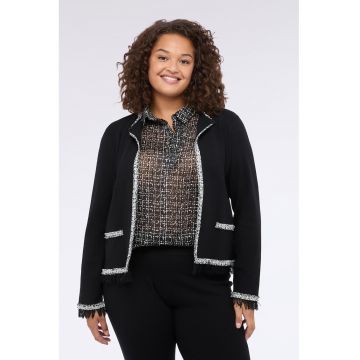 Jacheta cu buzunare aplicate