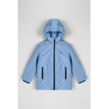 Jacheta cu gluga si buzunare laterale