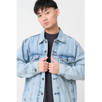 Jacheta relaxed fit din denim
