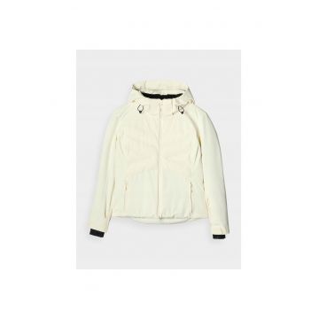 Jacheta ski femei  membrana Dermizax 20000 - izolatie PrimaLoft - alb - poliester