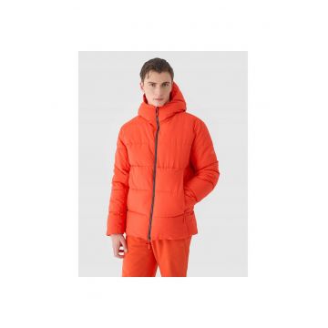 Jacheta sport barbati WAW24TTJAM580-62S - 4F - Poliester - Rosu