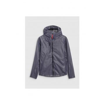 Jacheta trekking impermeabila  NeoDry 15000 - gri - pentru femei - croiala normala - sezon primavara-vara