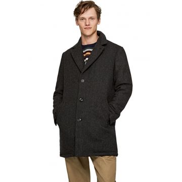 Palton Barbati - .Gri