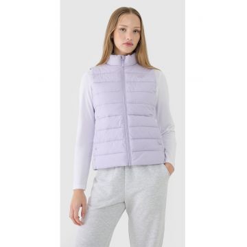 Vesta dama  puf sintetic - mov - slim - hidrofob