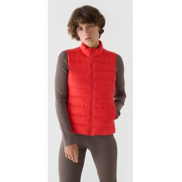 Vesta Femei Slim Coral Matlasat  Sportstyle AW24 Umplutura Sintetica Refolosita Hidrofoba