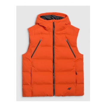 Vesta Matlasată Bărbați  Portocalie - Glug