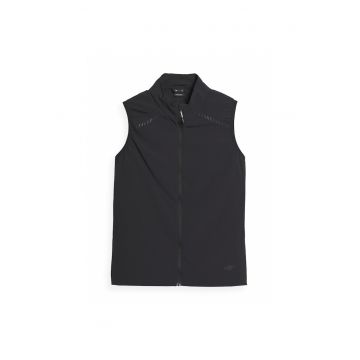 Vesta sport  neagra - ultrausoara - impermeabila - pentru alergare - poliamida