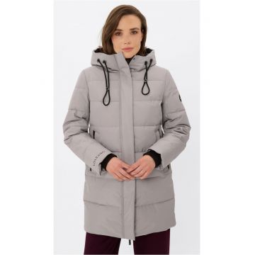 Gaeca matlasata cu gluga ajustabila -  J-Livia - Bej