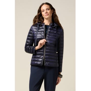 Geaca cu buzunare laterale cu fermoar