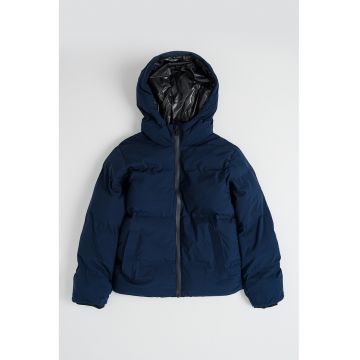 Geaca cu fermoar si gluga