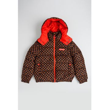 Geaca cu umplutura de puf si maneci detasabile Drip