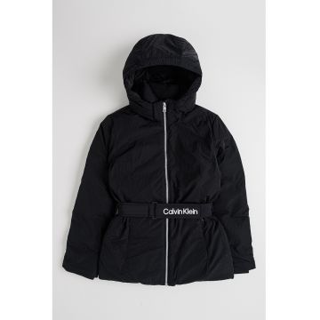 Geaca cu vatelina - gluga si buzunare