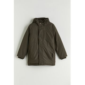 Geaca cu vatelina si gluga