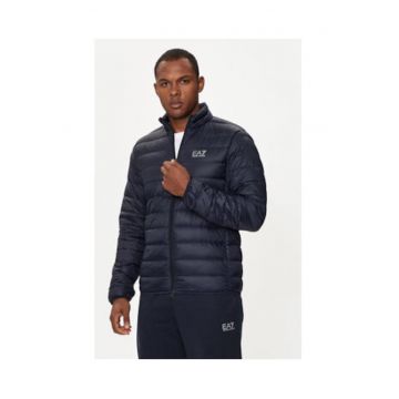 Geaca de puf barbati - Emporio Armani  bleumarin - 100% poliamida -